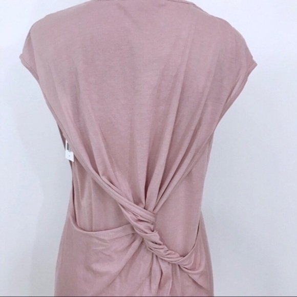 New Helmut Lang Twist Back Scoop Tee - Picture 4 of 6